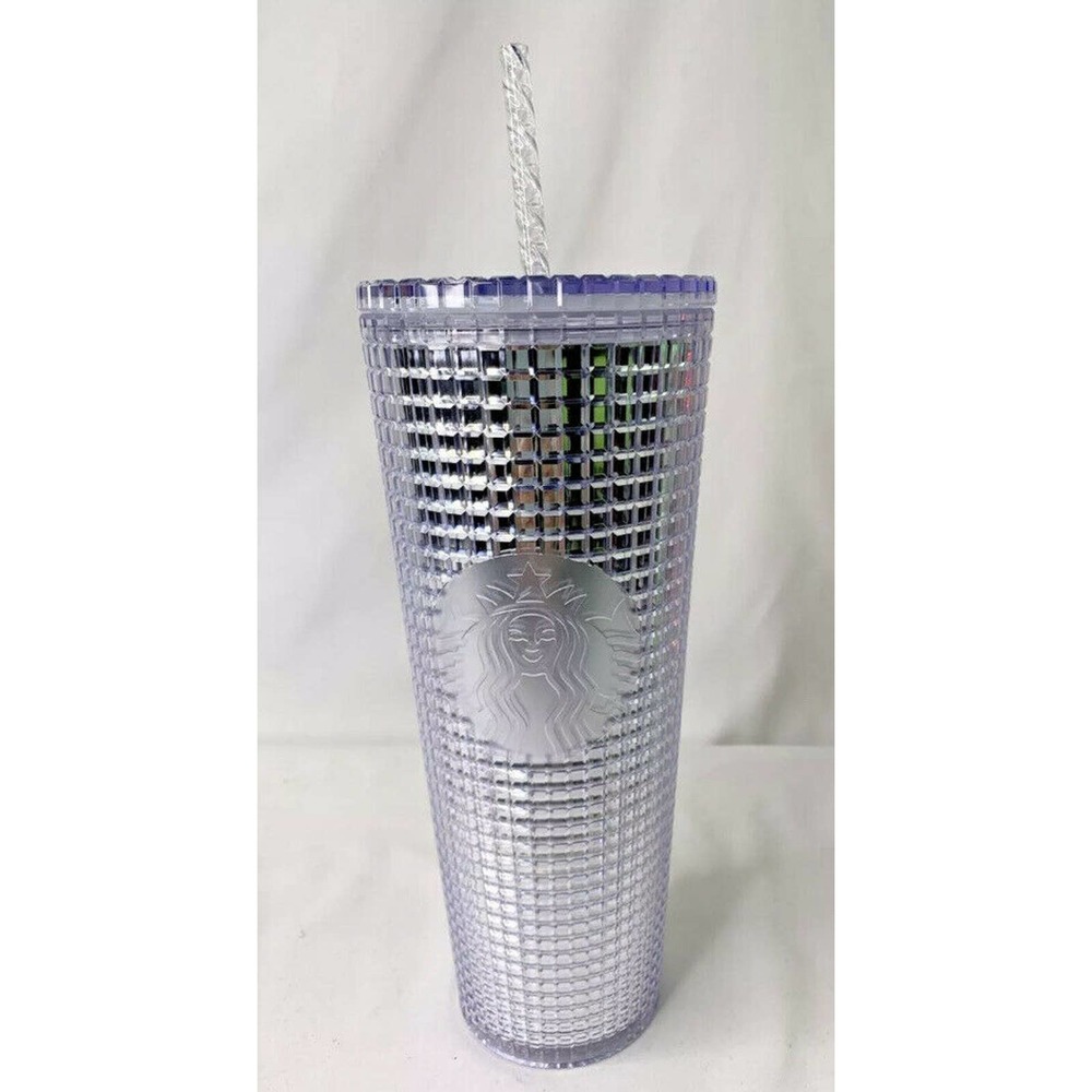 Starbucks Silver Disco Holiday 2020 Tumbler 24oz